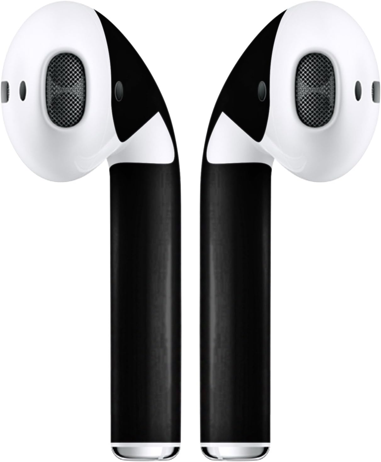 AirPod Skins Stylish and Protective Wraps - Covers for Your Apple AirPods - Total (Gloss Black)