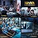 YABER Native 1920 x 1080P Projector 6000 Lumens Full HD Video Projector, ±45° 4D Keystone Correction,LCD LED Home & Outdoor Projector Compatible with Smartphone,PC,TV Box,PS4thumb 4