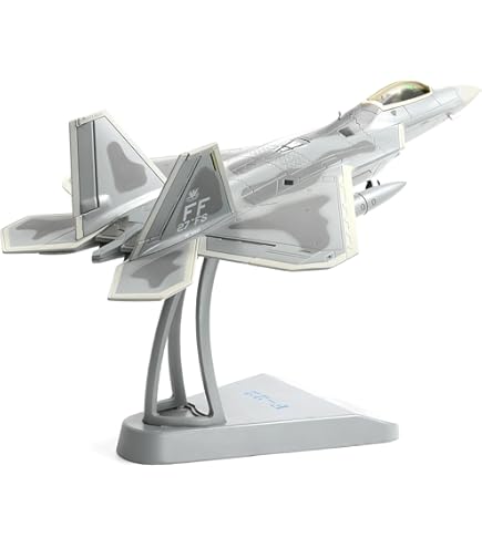 新品 アシェット 1/100 F-22 Rapter ラプター アメリカ空軍 Amazon.com: USAF F-22 Raptor 1/100 Diecast Aircraft Model
