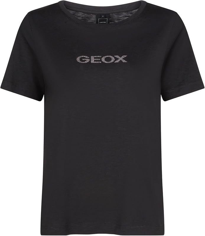 Women's W Logo T-Shirt, Black, M