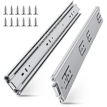 VITERLYNX Thickened 200Lbs Heavy Duty Drawer Slides 1 Pair 22 Inch Full Extension Ball Bearing - View #4