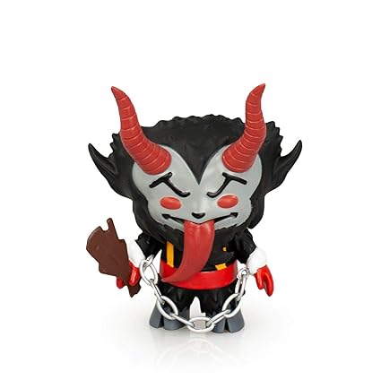 Krampus 5 Vinyl Figure, Coal Black Variation