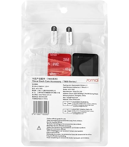 Amazon.com: 70mai Dash Cam Accessory, Accessories for Car Camera