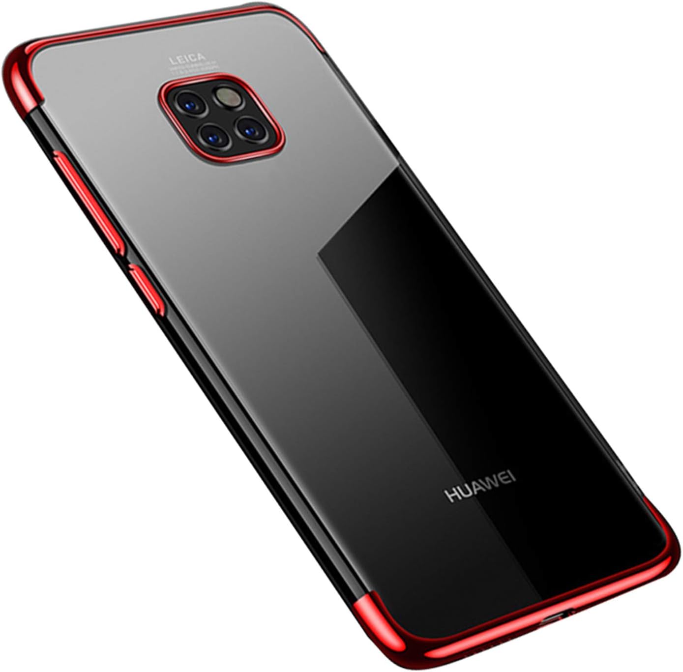 UNIYA Huawei Mate 20 Pro Case, Ultra-Thin Soft Transparent Plating TPU Shockproof Anti-Scratch Protective Cover