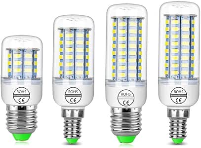 220V E27 Lámpara LED E14 Luz LED 3W 5W 7W 9W LED Maíz LED Luces de