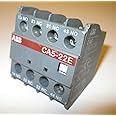 ABB, CA5-22E, 2-N/O & 2-N/C Aux Contact Block, FRONT Mount, fits A9-A110 Contactor
