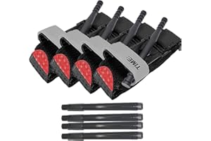 Healsmile Tourniquet, Military Medical Tourniquets with Pen, Combat Tactical Tourniquet Kit, Rescue Rapid Hemostatic One-Hand TQ for Emergency(4 Packs)