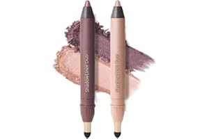 Shadow Liner 2-in-1 Eyeliner & Eyeshadow, for Quick, Vibrant Eyes, Smudge-Proof Wear,Waterproof Eyeshadow Stick for Smoky or 