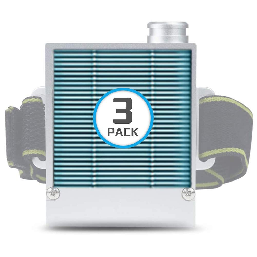 交換用フィルター Airpro 充電式電気空気清浄用 (AM99) 3個