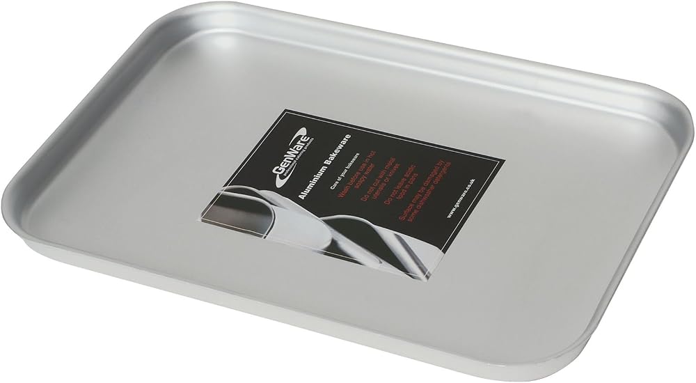 Genware NEV-51-125 Baking Sheet 315x215x20mm Commercial Kitchen Catering