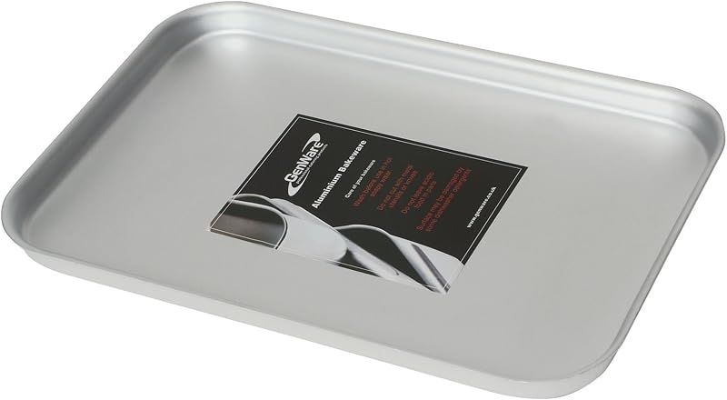 Genware NEV-51-125 Baking Sheet 315x215x20mm Commercial Kitchen Catering