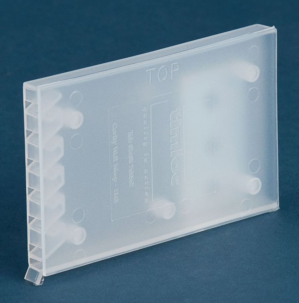 Pack of 50 Timloc 1143 Clear Brick Block Masonry Cavity Wall Weep Vents