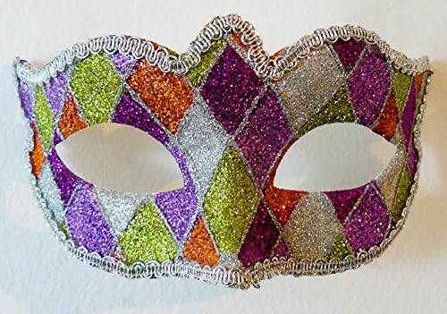 Jester Luxury Venetian Classic Masquerade Mask - Carnival Halloween Burlesque Costume