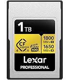 Amazon.com: Lexar 320GB Professional CFexpress Type A GOLD Series