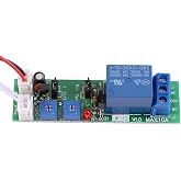Delay Relay Module DC12V 0-120min Adjustable Timer On/Off Time Delay Relay Timing Switch Module Board Delay for Industrial Control(DC 12V 0-120min)