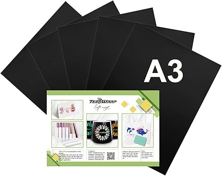 Amazon Teckwrap 光沢なし A3サイズ 5枚入り カッティング用シート 屋内 屋外 カッティングシール カッティングステッカー 光沢 ステッカーシート 車 手作り 装飾 看板 約42cm 約30cm ブラック 黒 カッティング用シート フィルム 文房具 オフィス用品 Amazon Teckwrap 光沢なし A3サイズ 5枚入り カッティング用シート 屋内 屋外 カッティングシール カッティングステッカー 光沢 ステッカーシート 車 手作り 装飾 看板 約42cm 約30cm ブラック 黒 カッティング用シート フィルム 文房具 オフィス用品