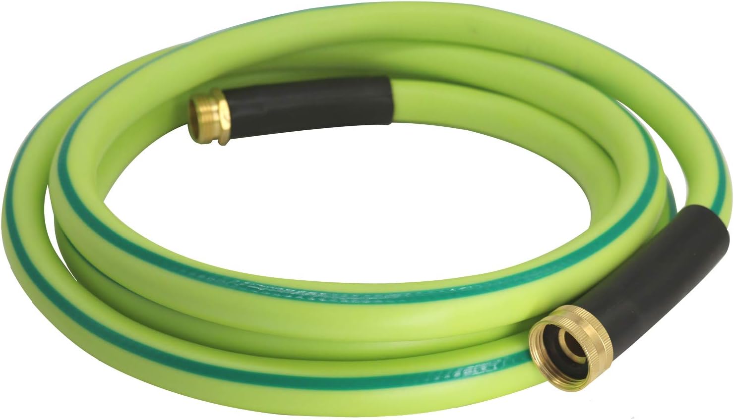 Double Female Connectors Garden Hose 5/8 Inch x3 FT. Working Under -4°F, Light Weight and Coils Easily, Abrasion Resistant, Extreme All Weather Flexibility (3FT-Female to Female) : Garden & Outdoor