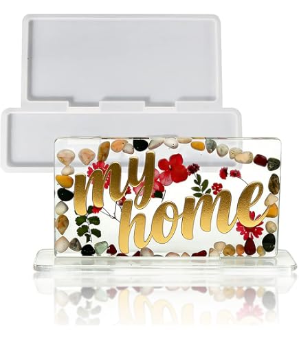 Amazon.com: Yalulu Desktop Display Stand Resin Molds, Sign Holder