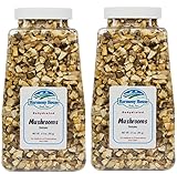Harmony House Foods, Dried Mushrooms, Shiitake (4 Ounce Quart Size Jar) - Set of 2