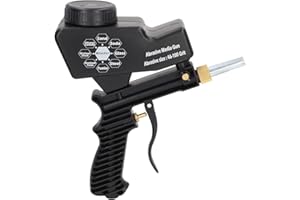 Portable Handheld Sandblaster, 70-150 PSI Working Pressures Sandblasting Gun Air Sand Machine Blasting Spray Gun Tool Set for