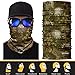 JOEYOUNG 3D Face Sun Mask, Neck Gaiter, Headwear, Magic Scarf, Balaclava, Bandana, Face Mask, Hunting, Running, Motorcycle