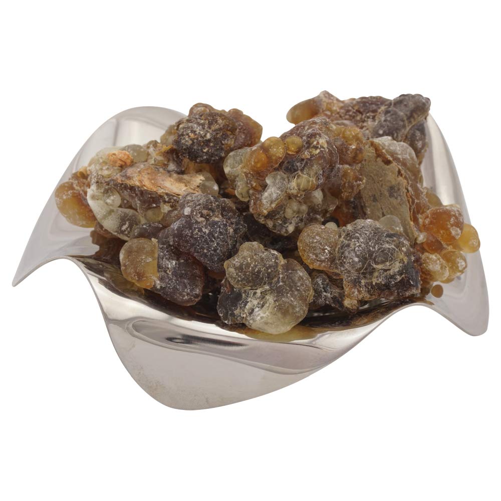 K W Frankincense Oman Al-Hojari Grade 4 - Large Pieces – Black-Brown - Boswellia Sacra - Direct Import 1. Quality - 20g to 1000g (50 grams)