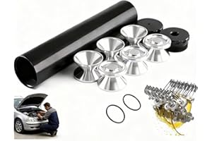 Solvent Filter Trap Black Aluminum Solvent Trap Kit, 1/2x28 Fuel Filter with Multiple End Caps – High‑Flow Inline Filtration 