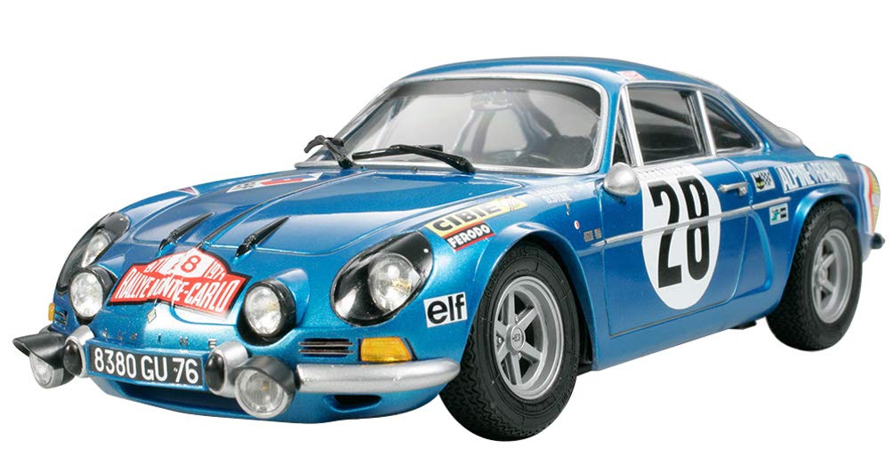 TAMIYA 300024278 1:24 Renault Alpine A110 ‘71 Monte Carlo, Blue
