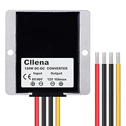 Cllena DC 8V-40V to 12V 10A Automatic Buck Boost