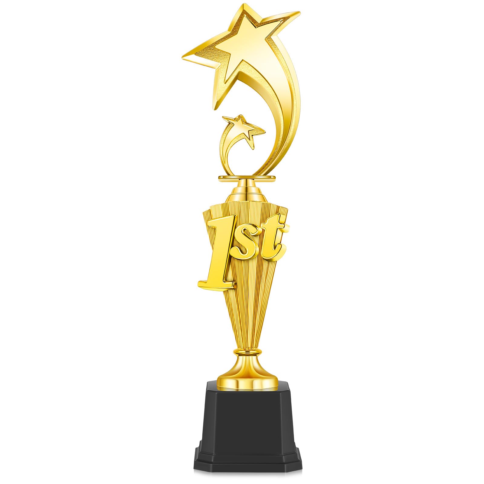 Photo 1 of Foilswirl 1 Pcs 1st Place Trophy First Place Award for Sports Tournament Funny Gold Winner Trophy Cup for Football Soccer Competitions Reward Ceremony (Classic)