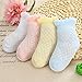 DmsBanga 5 Pairs Summer Mesh Thin Cotton Socks Pointelle For Newborn Baby Toddler