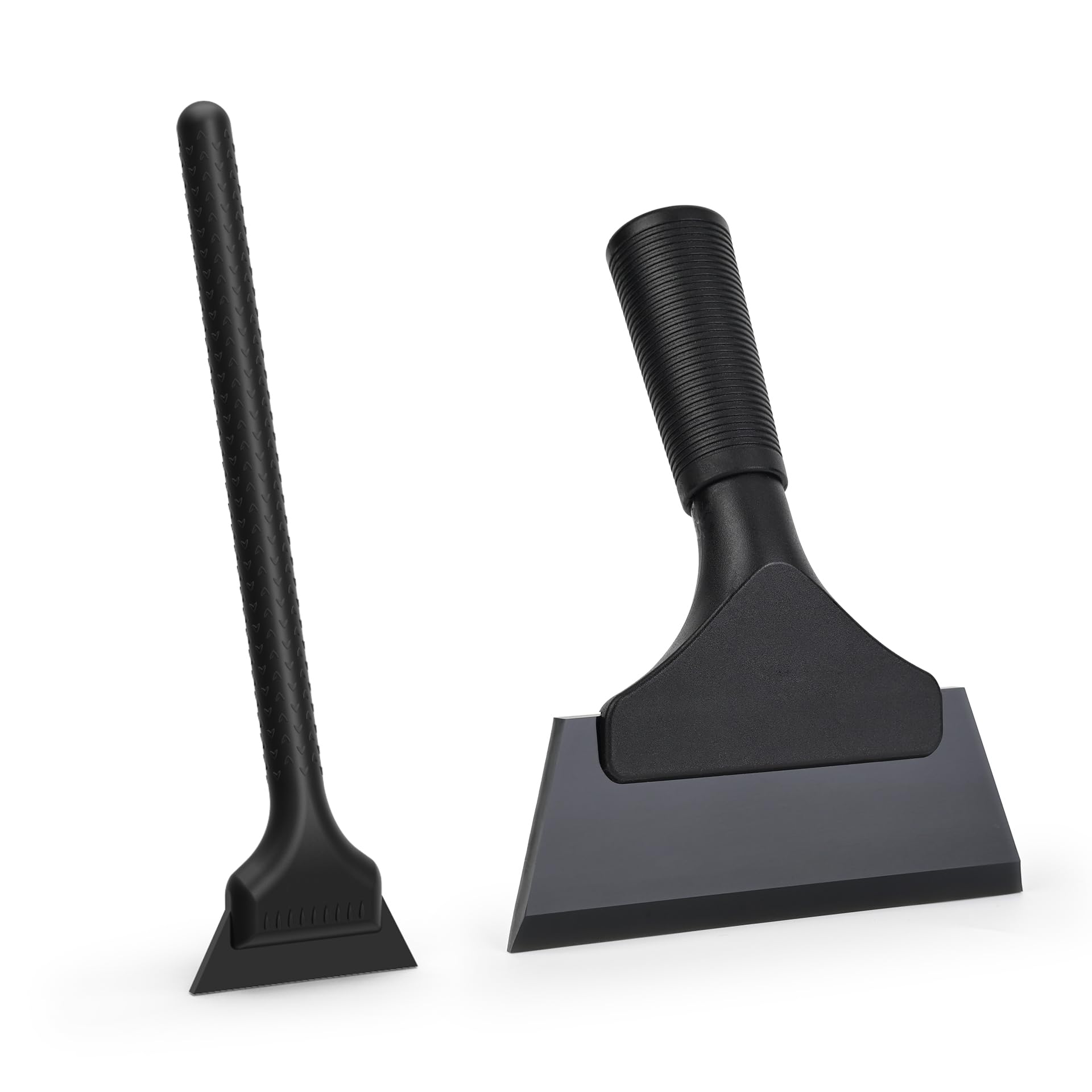 EHDIS Small Squeegee 5 inch, Rubber Window Tint Windshield Squeegee for Window, Glass, Shower Door, Car, Mirror, with Non-slip Handle, 2 Pack