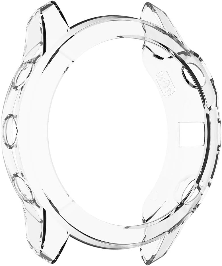 Tencloud Cases Compatible with Garmin Fenix 6X Series Protective Case Cover Soft TPU Bumper Shell for Fenix 6X Smartwatch (Black+White) - Image 4
