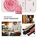 FYY Designed for iPhone SE Case 2022 (3rd Gen) / iPhone SE Case 2020 (2nd Gen) / iPhone 7 Case/iPhone 8 Case, Luxury PU Leather Wallet Phone Case with Card Holder Flip Kickstand Cover Flower