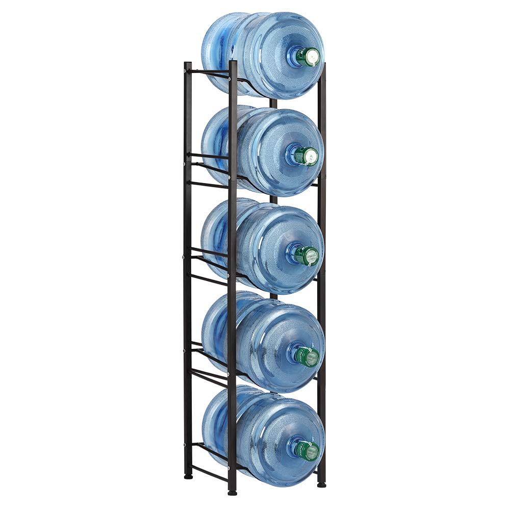 Buy 5Tier Water Bottle Holder Cooler Jug Rack, 5 Gallon Water Bottle