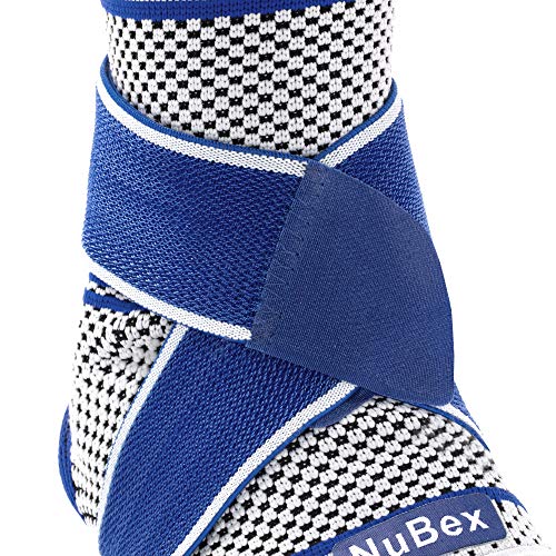 Nutrics-Aktiv-Fussbandage-Sprunggelenkbandage-Damen-und-Herren-Funktionspolster-und-Gurtsystem-L-Groesse