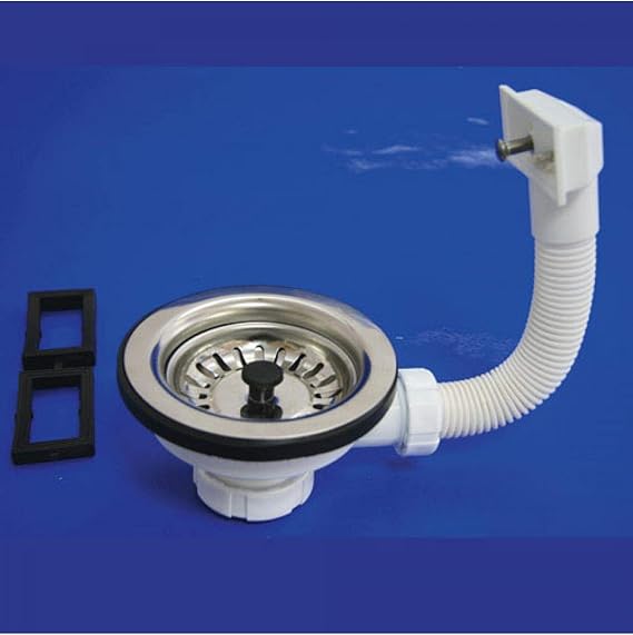 Wolfpack 4110605 Sink Drain Valve T72BP 115 1 1/2 Low Strainer