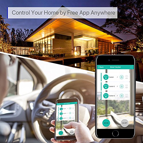 5 TIKLOK+3+Sockets+Waterproof+Wireless+Smartphone