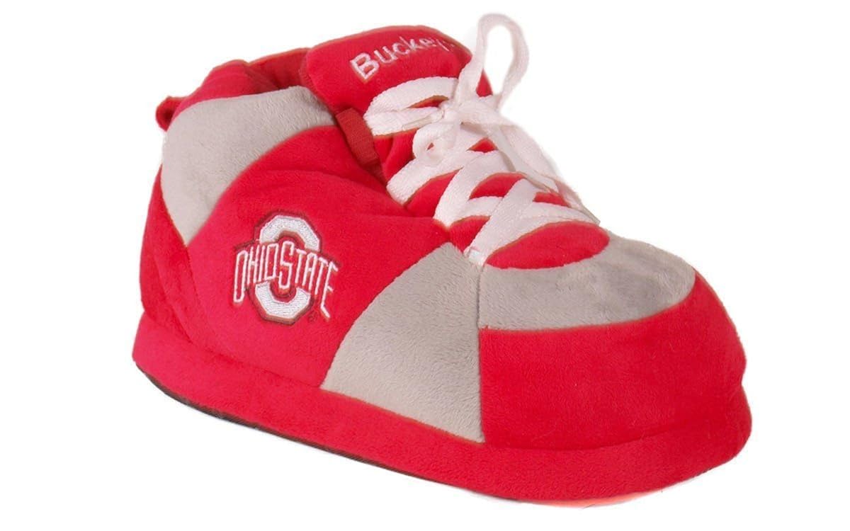 Happy Feet Men's and Womens Officially Licensed NCAA College Sneaker Slippers
