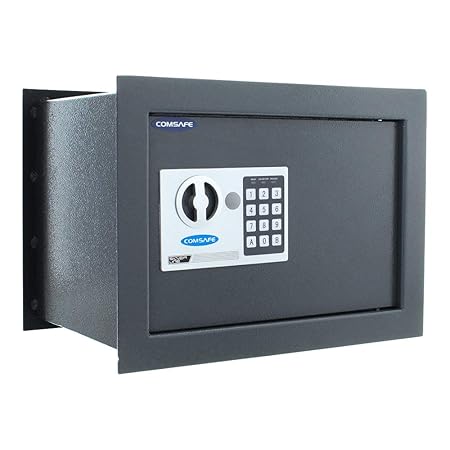 Rottner Wandtresor Wallmatic2 – modernes Elektronikschloss inkl. Notöffnung mittels Schlüssel – zum Einmauern