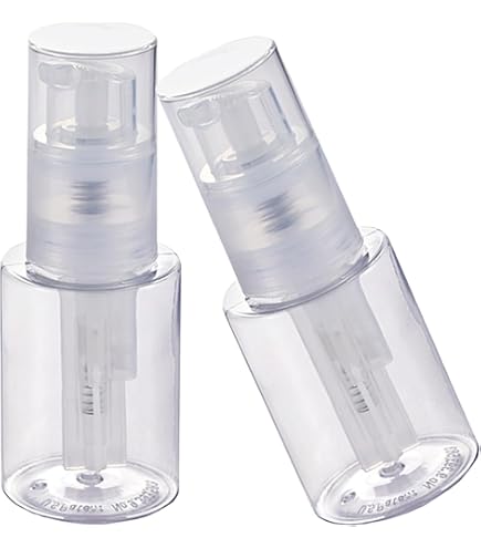 Framendino Pudersprühflaschen Set 3-teilig - 14 Ml, 35 Ml, 50 Ml, Leer, Für Glitzer, Pigmente & Bastelprojekte