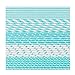 Biodegradable Paper Straws, NUIBY Aqua Baby Shower Straws, Party Straws, 7.8 Inches 125 Packs