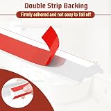 Fixmend TPE Quadrant Trim 19x13mm Self-Adhesive Wall Corner Beading White 3m view 4