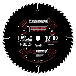 Concord Blades WGP1000T060SP 10" 60 Tooth General