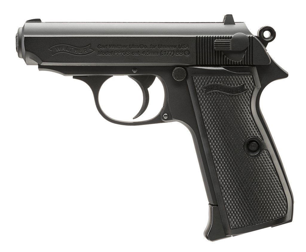 Amazon.com : Walther PPK .177 Caliber Steel BB Airgun : Airsoft Pistols :  Sports & Outdoors