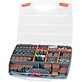 IWISS Deutsch DT Connector Kit in 2,3,4,6,8,12 Pin Way, IP67 Rated Gray Waterproof Housing, Deutsch Size 16 Solid Contacts, DT Connector Removal Tool, Automotive Electrical Connectors 519 Pieces