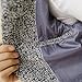 Ouye Men's Stand Collar Light Gray Casual Jacket Large