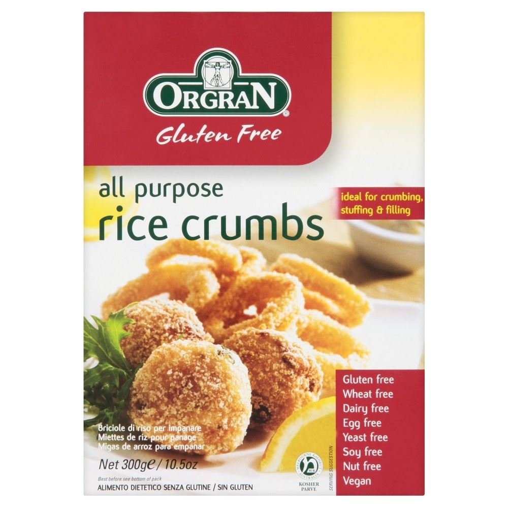 Orgran Free From All Purpose Rice Crumbs (300g) Pack of 2 Amazon.co