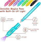 OFFCUP Invisible Ink Pen 7pcs UV Light Secret Message Spy Pens Set view 3