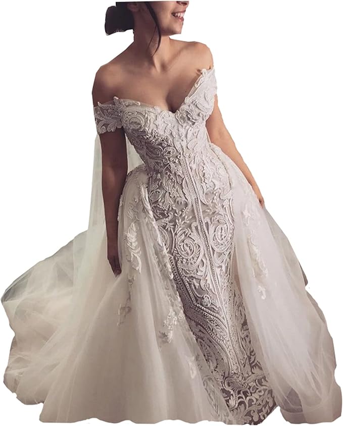 Magdalena 2 in 1 Sweetheart Lace Bridal Ball